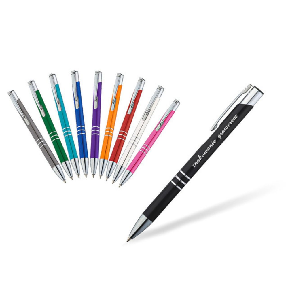 Długopisy metalowe ascot