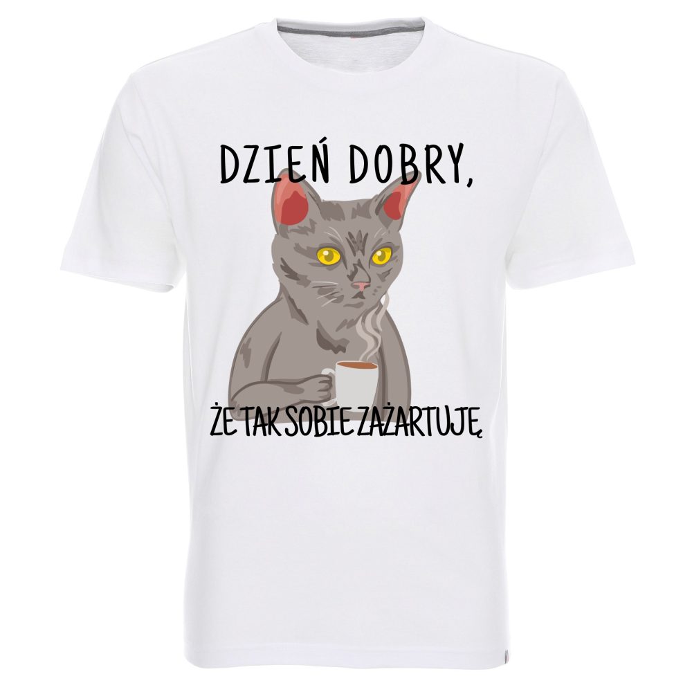 Koszulka Męska Dzień dobry